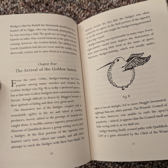 Harry Potter Book set of 2 - Quidditch & Fantastic Beasts - Picture 8 of 9